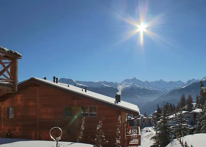 Luxury Dağ evi Crans-Montana